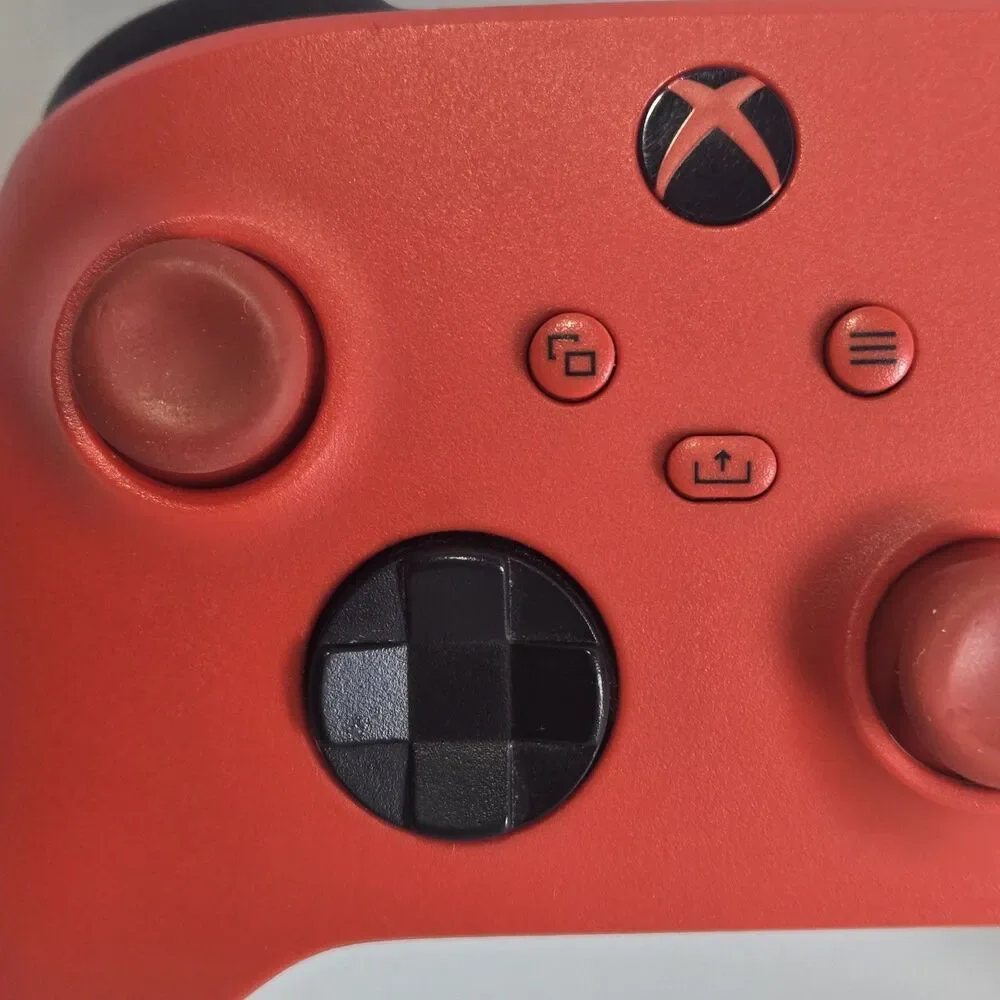 Xbox Series X|S Wireless Controller Model 1914 white & Red Tested *EUC